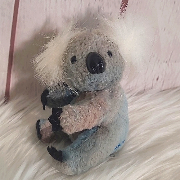 Y2K 2000 Avon Koala Plush Stuffed Animal Keychain Collectible Purse Charm 4 Inch - Picture 3 of 16